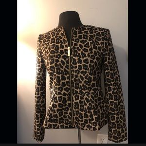 Animal print jacket